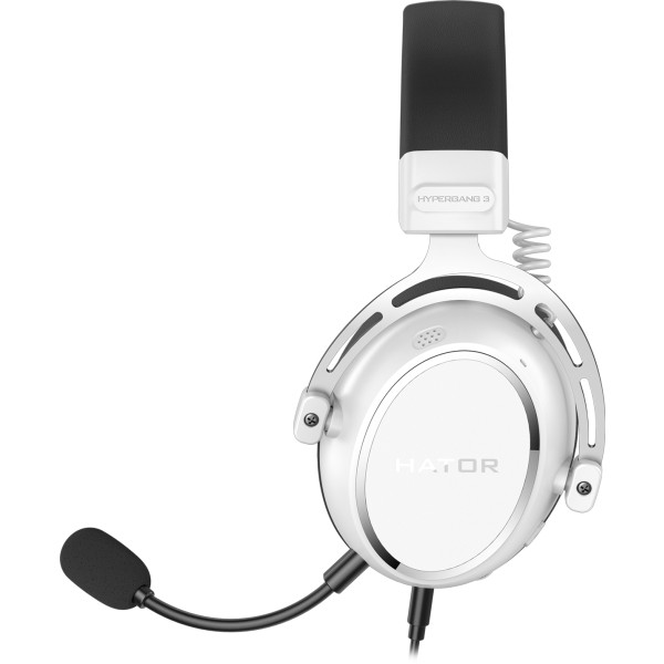 Фото - Гарнитура проводная игровая Hator HYPERGANG 3 Hi-Res White ((ESH06)