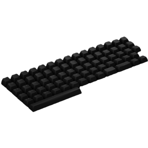 Фото - Дополнительные сменные клавиши для клавиатуры Hator OMA profile PBT keycap set black (HTS500)
