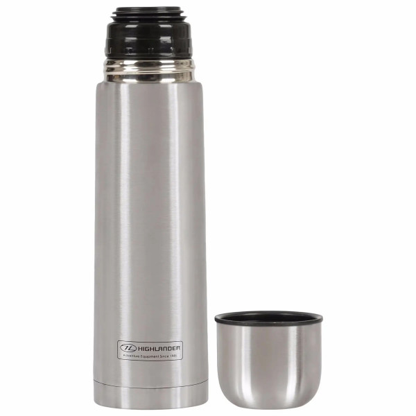 Фото - Термос Highlander Duro Flask 1л Silver Single (FLA115-SR-SGL)