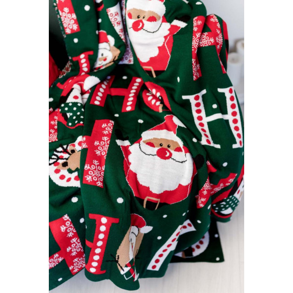 Фото - Плед полуторний Прованс в'язаний Ho-Ho-Ho 130х170 см (034485)