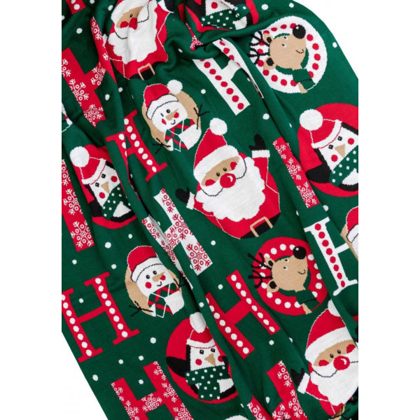 Фото - Плед полуторний Прованс в'язаний Ho-Ho-Ho 130х170 см (034485)