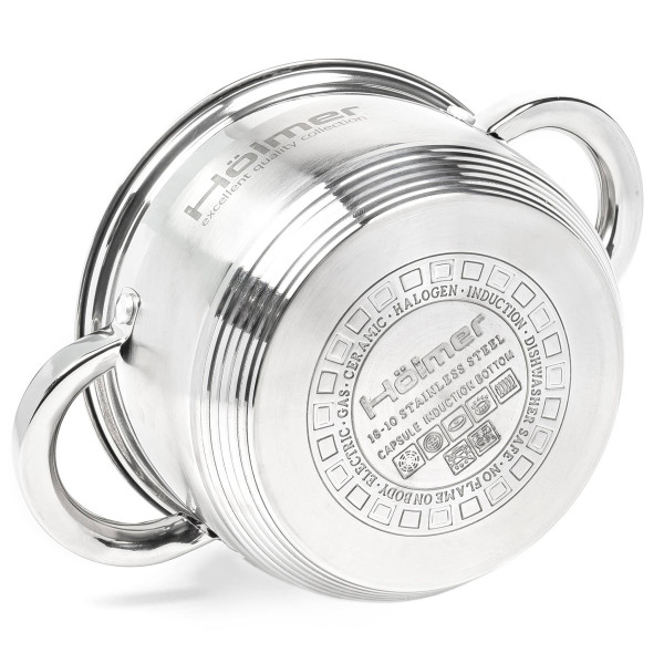 Фото - Каструля Holmer CR-12519-SS