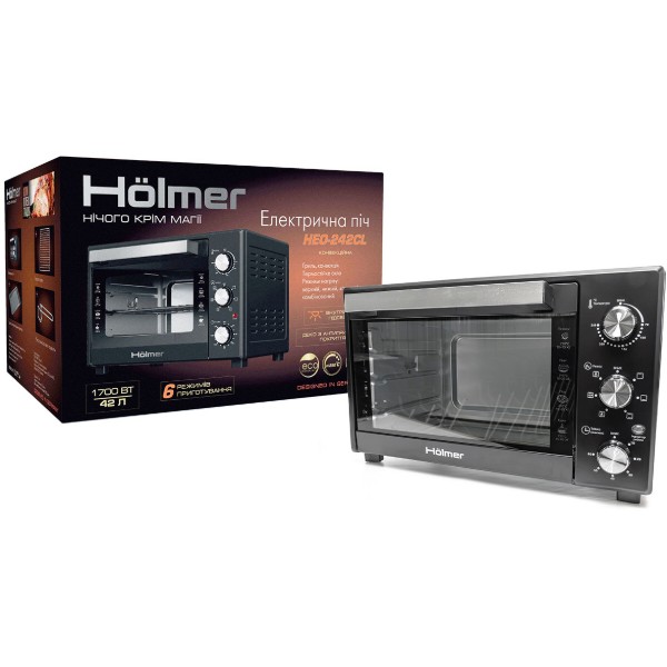 Фото - Печь электрическая Holmer HEO-242CL