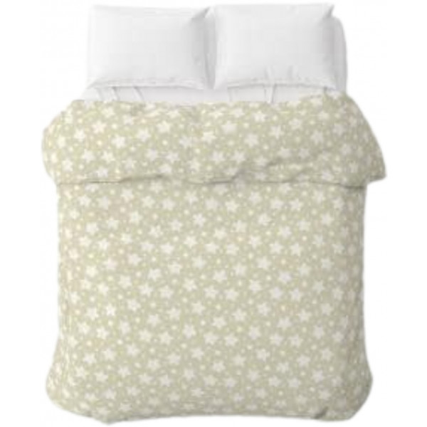 Фото - Простирадло полуторне Home Line 145х215 Зорі в горох пудра (183218) Фото - Простирадло полуторне Home Line 145х215 Зорі в горох пудра (183218)