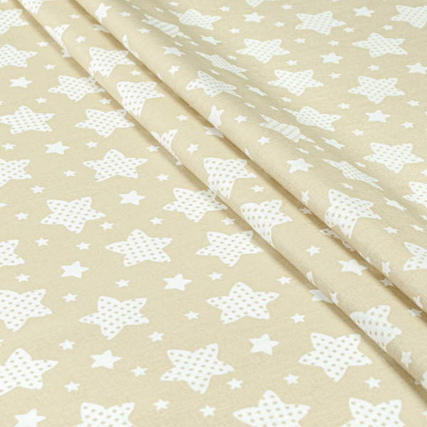 Фото - Простирадло полуторне Home Line 145х215 Зорі в горох пудра (183218)