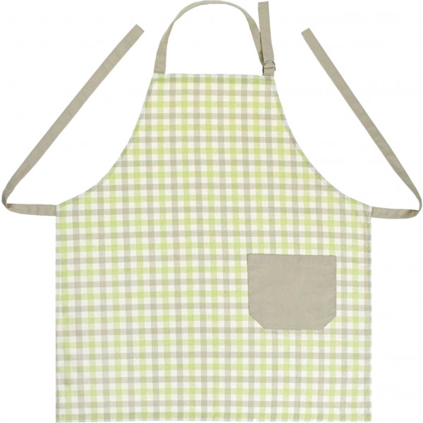 Фото - Фартух Home Line Полупанама клітинка оливково бежевий (179977) Фото - Фартух Home Line Полупанама клітинка оливково бежевий (179977)