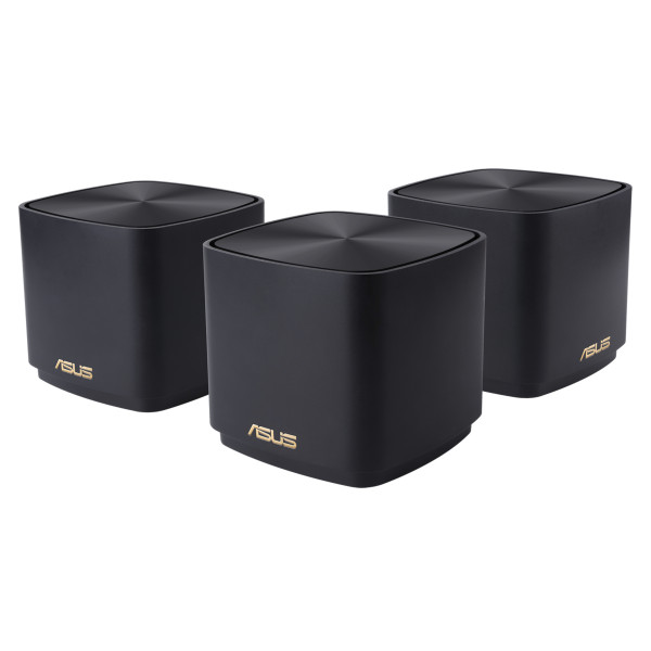 Фото - MESH система WiFi6 Asus ZenWiFi XD4 Plus Black (3-Pack) Фото - MESH система WiFi6 Asus ZenWiFi XD4 Plus Black (3-Pack)