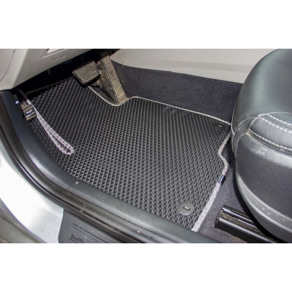 Фото - Коврики ворсовые в салон авто EVAtech Standard для Hyundai Sonata (LF) Hybrid 2014-2019 7 поколение Sedan USA черный кант HY43551CVK5KH5VEB