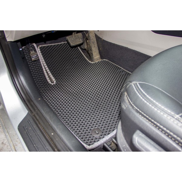 Фото - Коврики ворсовые в салон авто EVAtech Standard для Hyundai Sonata (LF) Hybrid 2014-2019 7 поколение Sedan USA черный кант HY43551PVB4KH3VEB