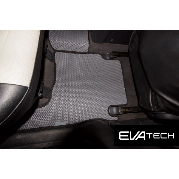 Фото - Килимки ворсові в салон авто EVAtech Standard для Hyundai Santa FE (CM) 5 seats 2006-2010 2 покоління SUV Korea чорний кант HY33308CVB5KD2VEB