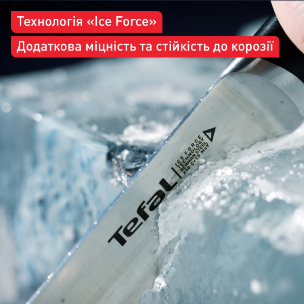 Фото - Набір ножів Tefal K2325S75 Ice Force 5 пр