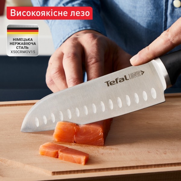 Фото - Ніж кухаря Tefal K2320324 Ice Force 15 см