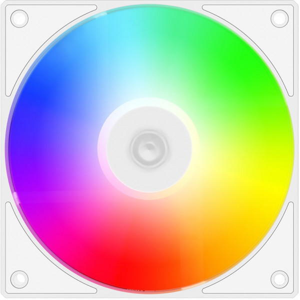 Фото - Корпусний вентилятор ID-Cooling AS-120-ARGB-W Trio