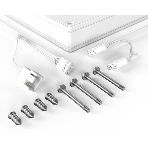 Фото - Корпусний вентилятор ID-Cooling AS-120-ARGB-W Trio