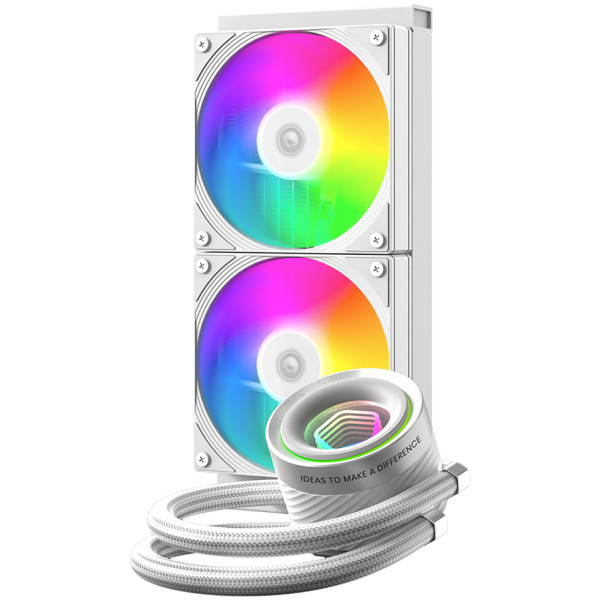Фото - Водяна система охолодження ID-Cooling FX240 INF White