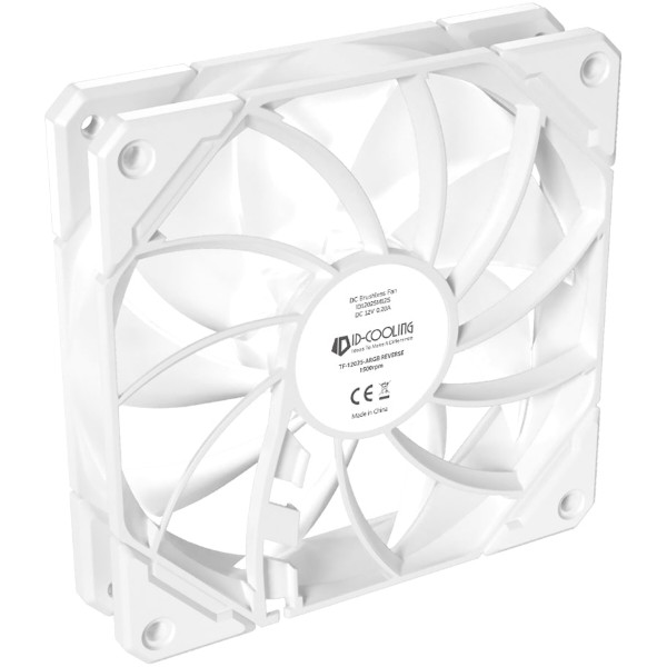 Фото - Корпусный вентилятор ID-Cooling TF-12025-Pro ARGB Reverse White