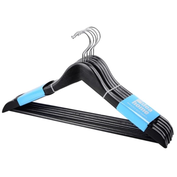 Фото - Вішалка Idea Home RE05163B 44.5х23х1.2 см 6 шт. Black (6931549)