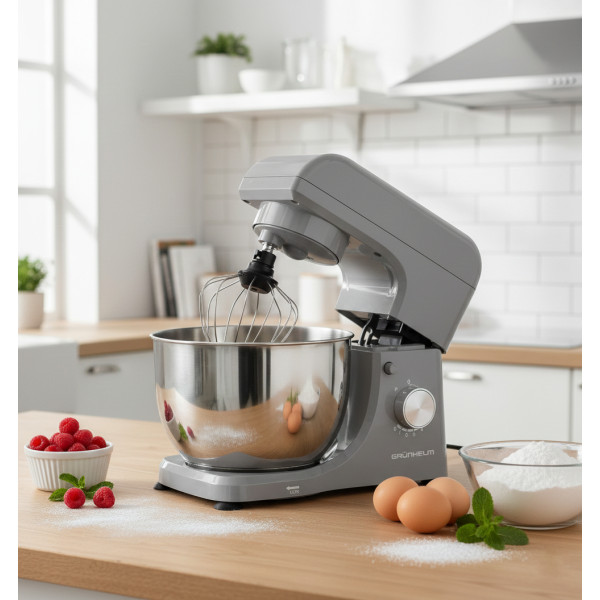 Фото - Кухонная машина Grunhelm GKM0019G Gray