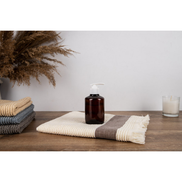 Фото - Рушник для обличчя GM Textile махровий ваніль Осло 50x90