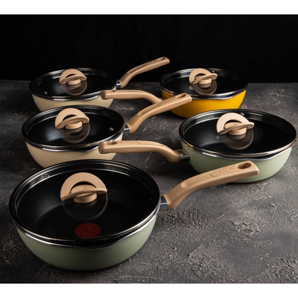 Фото - Сковорода универсальная Tefal G1748704 24 см (2,6 л), оливковая с кр