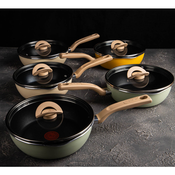 Фото - Сковорода универсальная Tefal G1748604 22 см (2,2 л), оливковая с кр