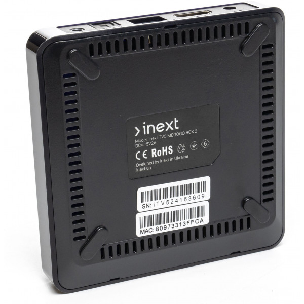 Фото - Уцінка - Стаціонарний медіаплеєр iNeXT TV5 MEGOGO BOX 2