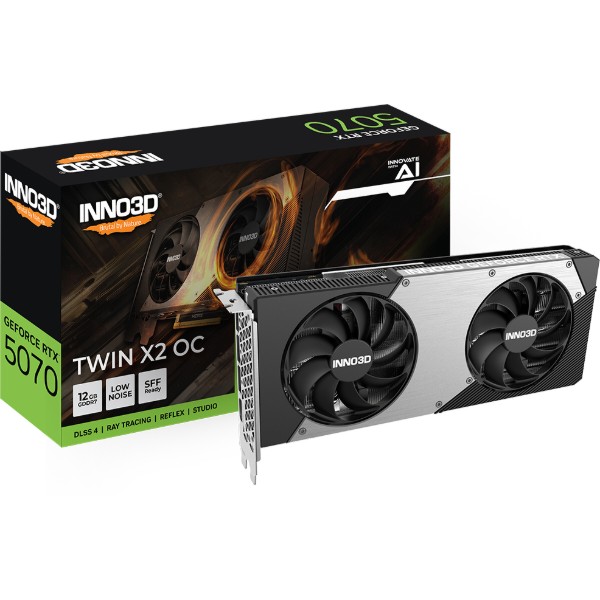 Фото - Відеокарта Inno3D NVIDIA GEFORCE RTX 5070 12 2GB OC (N50702-12D7X-195064N)