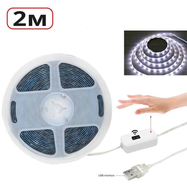Фото - Світлодіодна стрічка INSPIRE USB 5V 8W 6000К (Ins-6000-2m)
