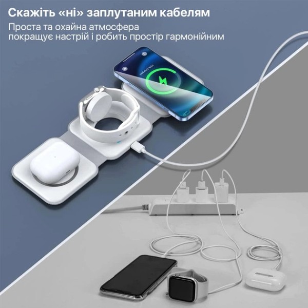 Фото - Сетевое зарядное устройство INSPIRE HYW713 White
