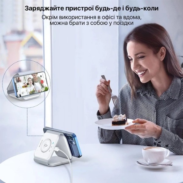 Фото - Сетевое зарядное устройство INSPIRE HYW713 White