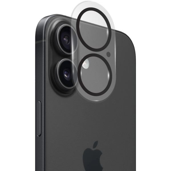 Фото - Защитное стекло для смартфона Intaleo Camera Lens for Apple Iphone 16 / 16 Plus Black (1283126596728)