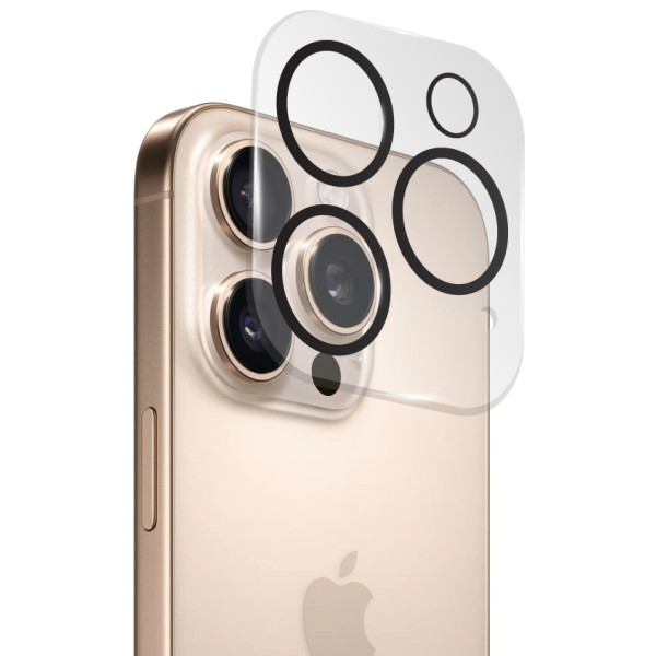 Фото - Захисне скло для смартфону Intaleo Camera Lens for Apple Iphone 16 Pro / 16 Pro Max Black (1283126596711)