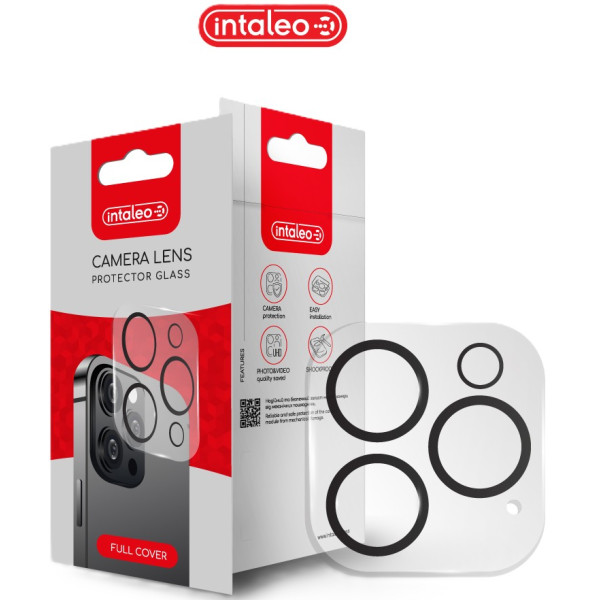 Фото - Захисне скло для смартфону Intaleo Camera Lens for Apple Iphone 16 Pro / 16 Pro Max Black (1283126596711)