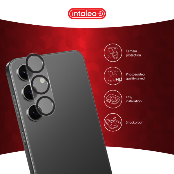 Фото - Защитное стекло для смартфона Intaleo Camera Lens for Samsung Galaxy S26 Plus Black (1283126635700)
