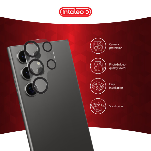 Фото - Захисне скло для смартфону Intaleo Camera Lens for Samsung Galaxy S26 Ultra Black (1283126635717)