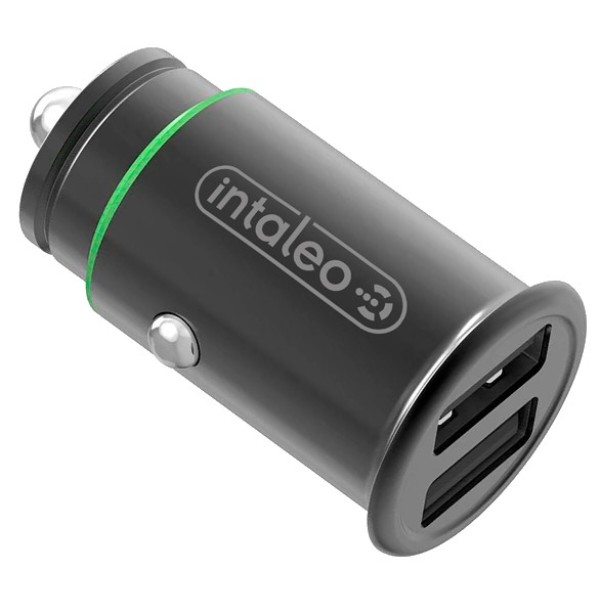Фото - Автомобильное зарядное устройство Intaleo CCG482 (2USB4,8A) (черный)