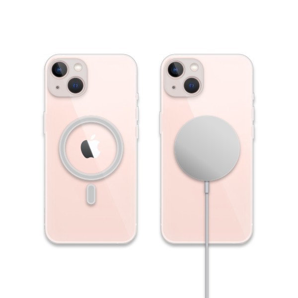 Фото - Чохол для смартфону Intaleo Clear for Apple iPhone 13 з MagSafe (1283126519819)
