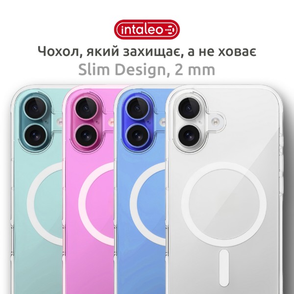 Фото - Чохол для смартфону Intaleo CLEAR for Apple iPhone 16 Plus MagSafe with Box (1283126609633)