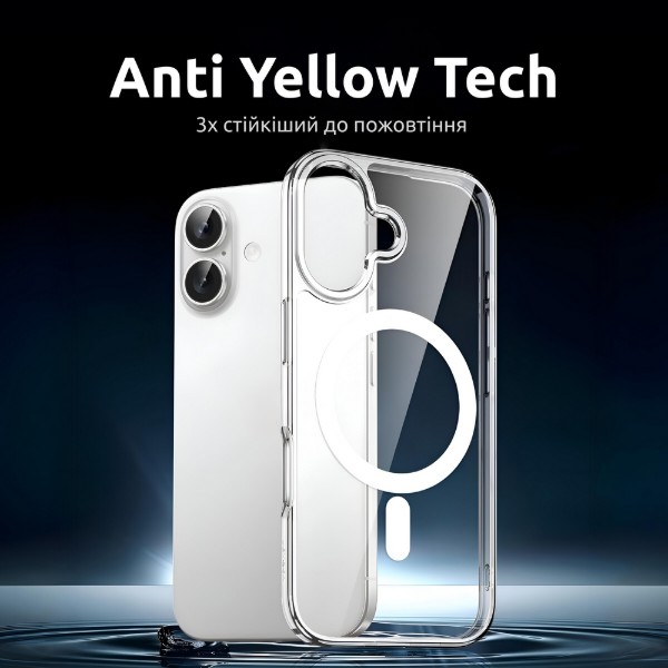 Фото - Чохол для смартфону Intaleo CLEAR for Apple iPhone 16 Plus MagSafe with Box (1283126609633)