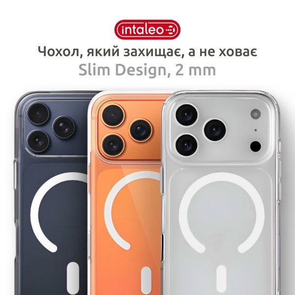 Фото - Чохол для смартфону Intaleo CLEAR for Apple iPhone 17 Pro MagSafe with Box (1283126626821)