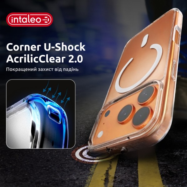 Фото - Чохол для смартфону Intaleo CLEAR for Apple iPhone 17 Pro MagSafe with Box (1283126626821)