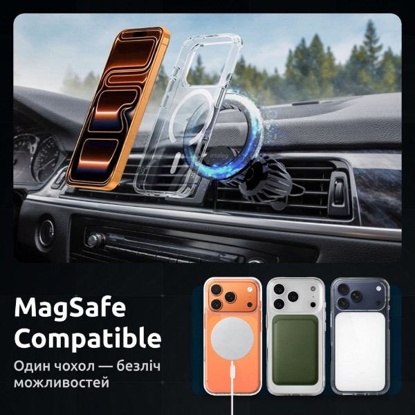 Фото - Чохол для смартфону Intaleo CLEAR for Apple iPhone 17 Pro MagSafe with Box (1283126626821)