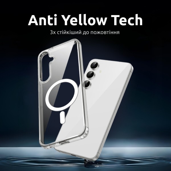 Фото - Чохол для смартфону Intaleo CLEAR for Samsung Galaxy S25 Plus MagSafe (1283126616143)