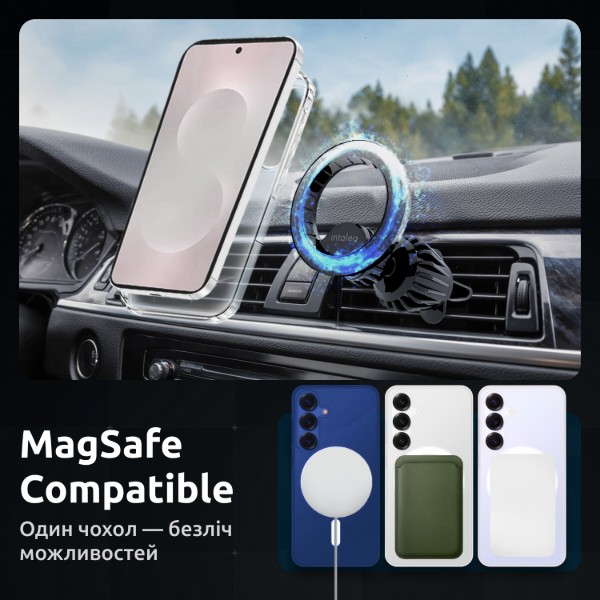 Фото - Чохол для смартфону Intaleo CLEAR for Samsung Galaxy S25 Plus MagSafe (1283126616143)