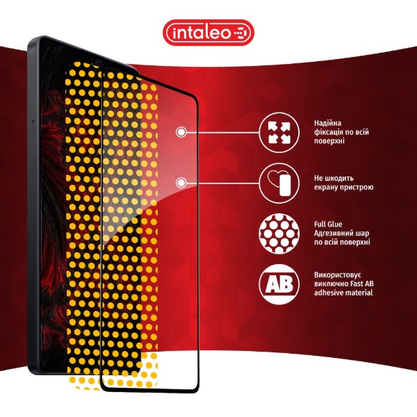 Фото - Захисне скло для смартфону Intaleo Full Glue ESD for Xiaomi Redmi Note 14S 4G Black (1283126620836)