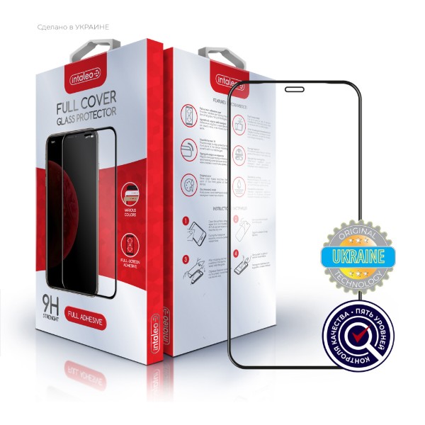 Фото - Защитное стекло для смартфона Intaleo Full Glue for Apple iPhone 12 Pro (1283126506420)