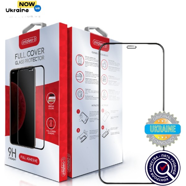 Фото - Защитное стекло для смартфона Intaleo Privacy for Apple iPhone 12 Pro Max Black (1283126621376)
