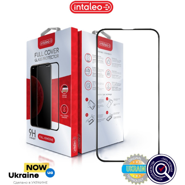 Фото - Захисне скло для смартфону Intaleo Privacy for Apple iPhone 13 / 13 Pro / 14 / 16e / 17e Black (1283126606991)