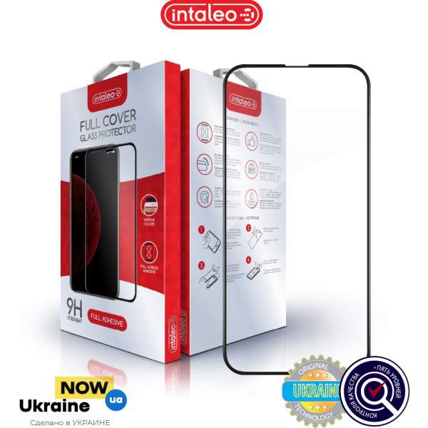 Фото - Защитное стекло для смартфона Intaleo 9H 3D for Apple iPhone 13 Pro Max / iPhone 14 Plus Black (1283126523953)