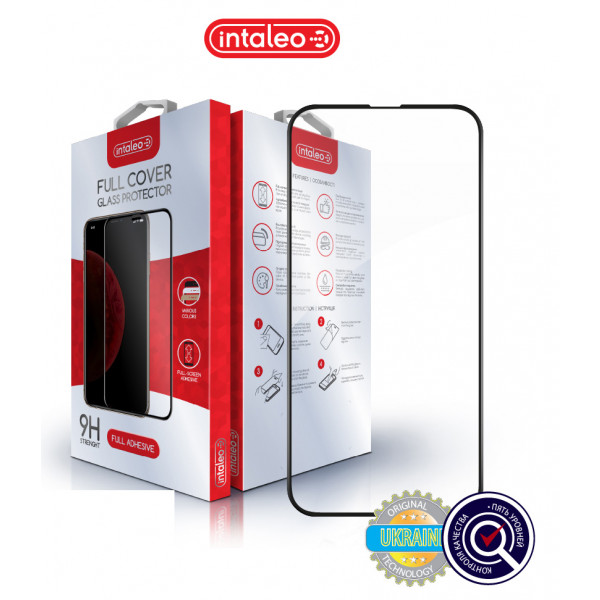 Фото - Захисне скло для смартфона Intaleo Full Glue for Apple iPhone 13 (1283126514968)